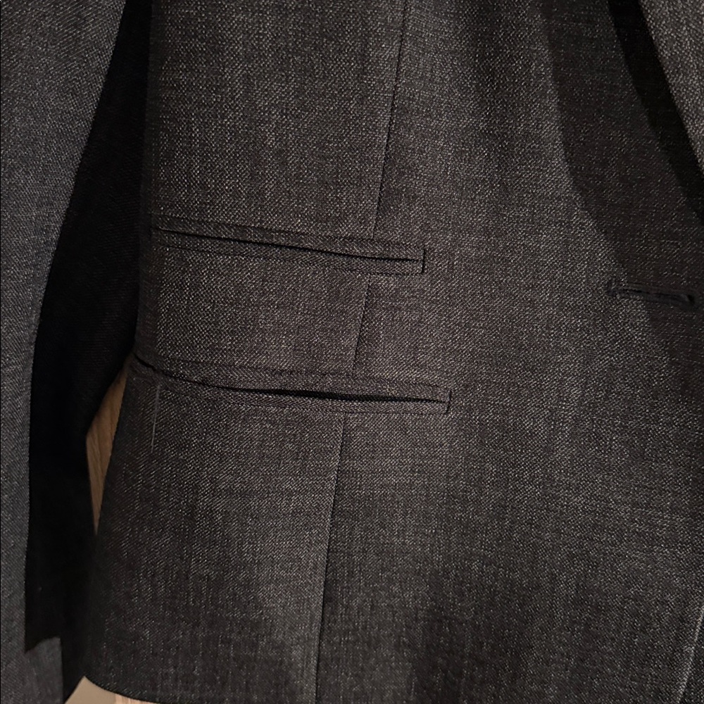 Black Label Women's Charcoal Blazer - Picture 2 of 5